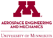 University of Minnesota - Department of Aerospace Engineering & Mechanics Logo